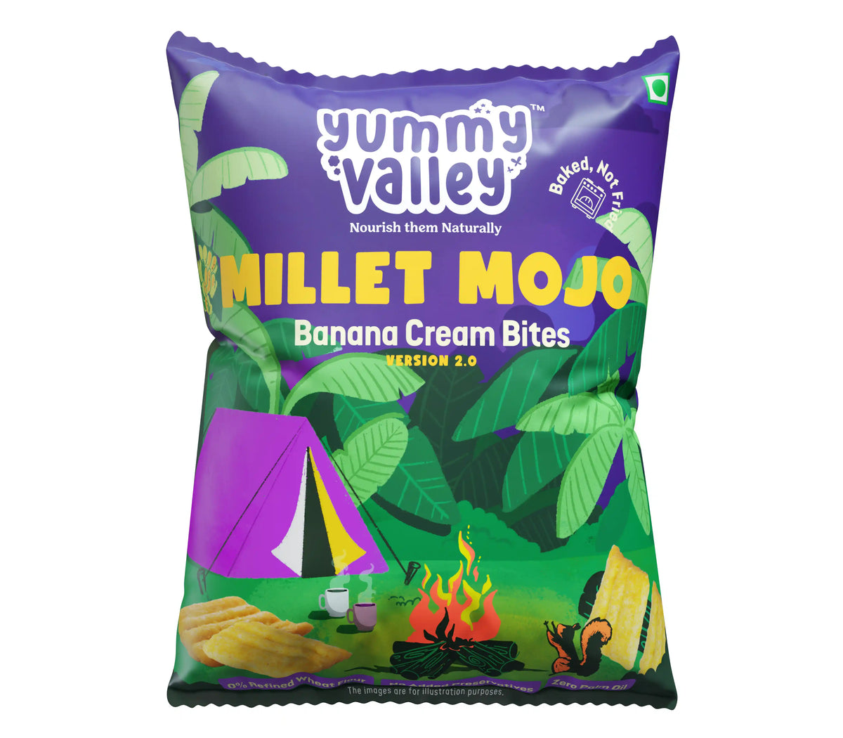Millet Mojo - Banana Cream Bites