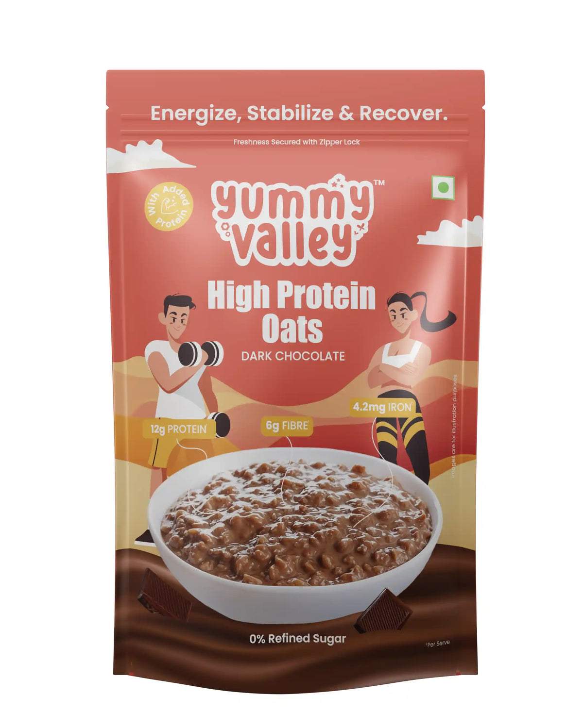 High Protein Oats - Dark Chocolate