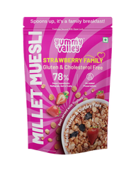 Millet Muesli Strawberry Family