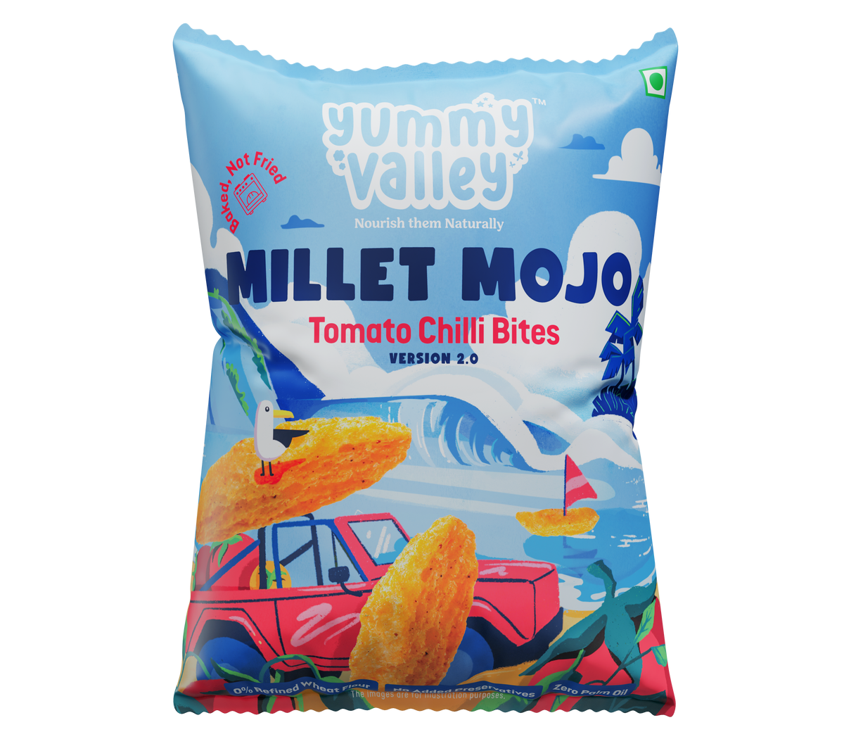 Millet Mojo - Tomato Chilli Bites